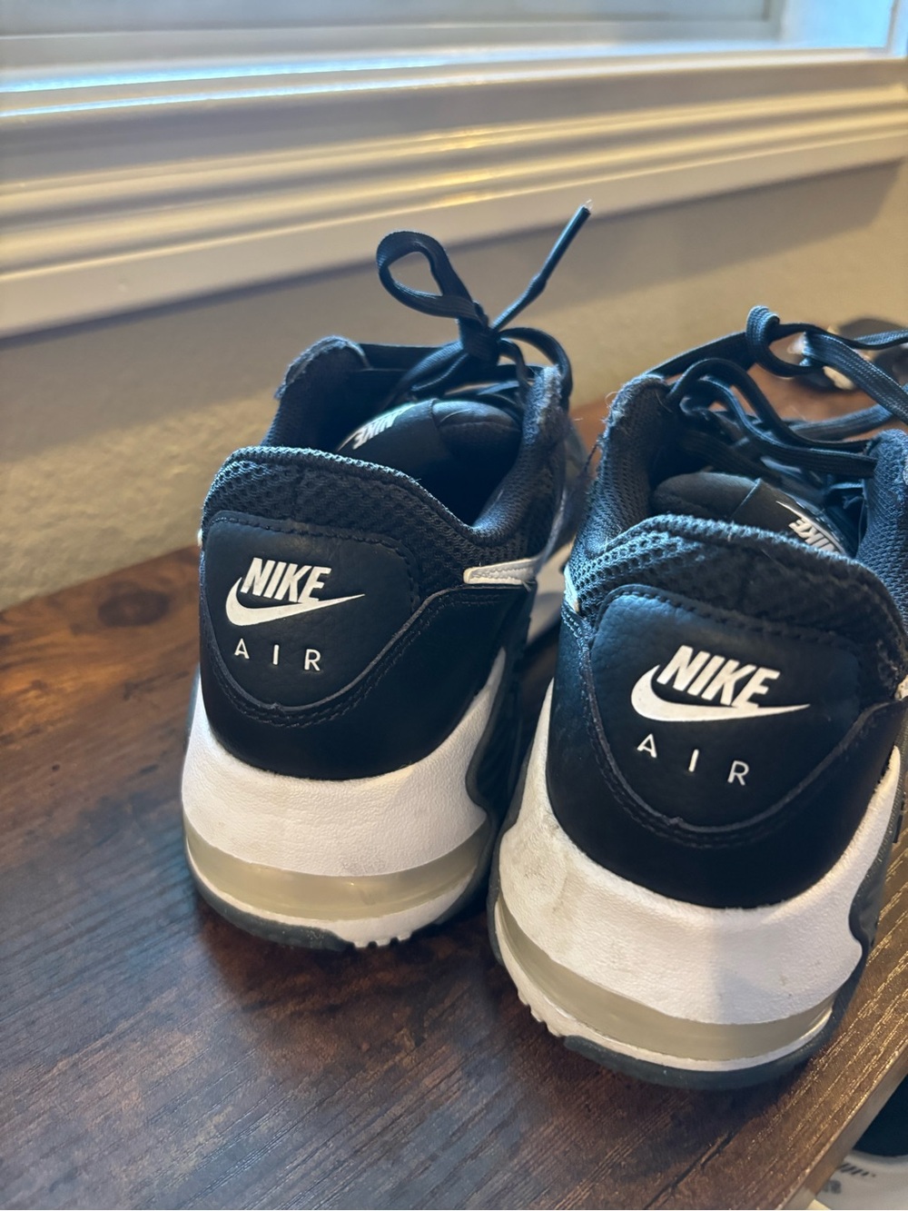 Nike Black and White Air Runners